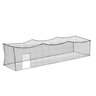 Aoneky Nylon Baseball Batting Cage Netting - NET ONLY - Not Include Poles and Frame Kits - 10x10x35ft / 12x12x55ft - Small Pro Garage Softball Batting Cage Net (12x14x35ft(HxWxL), NET ONLY)