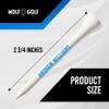 Personalized Golf Tees - Custom Golf Tees - Choose Font and Color - Golf Tee Gift Set - Choose from Sets of 50, 100 or 200 Golf Tees in Bulk view 3