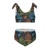 Aflyko Girls' Swimwear Monster Truck Car Neon Rock 2-Piece Bikini Set Summer Swimsuit Holiday Bathing Suit Hawaii Beachwear Pool Water Sport Childish Tankini Set 4T view 1