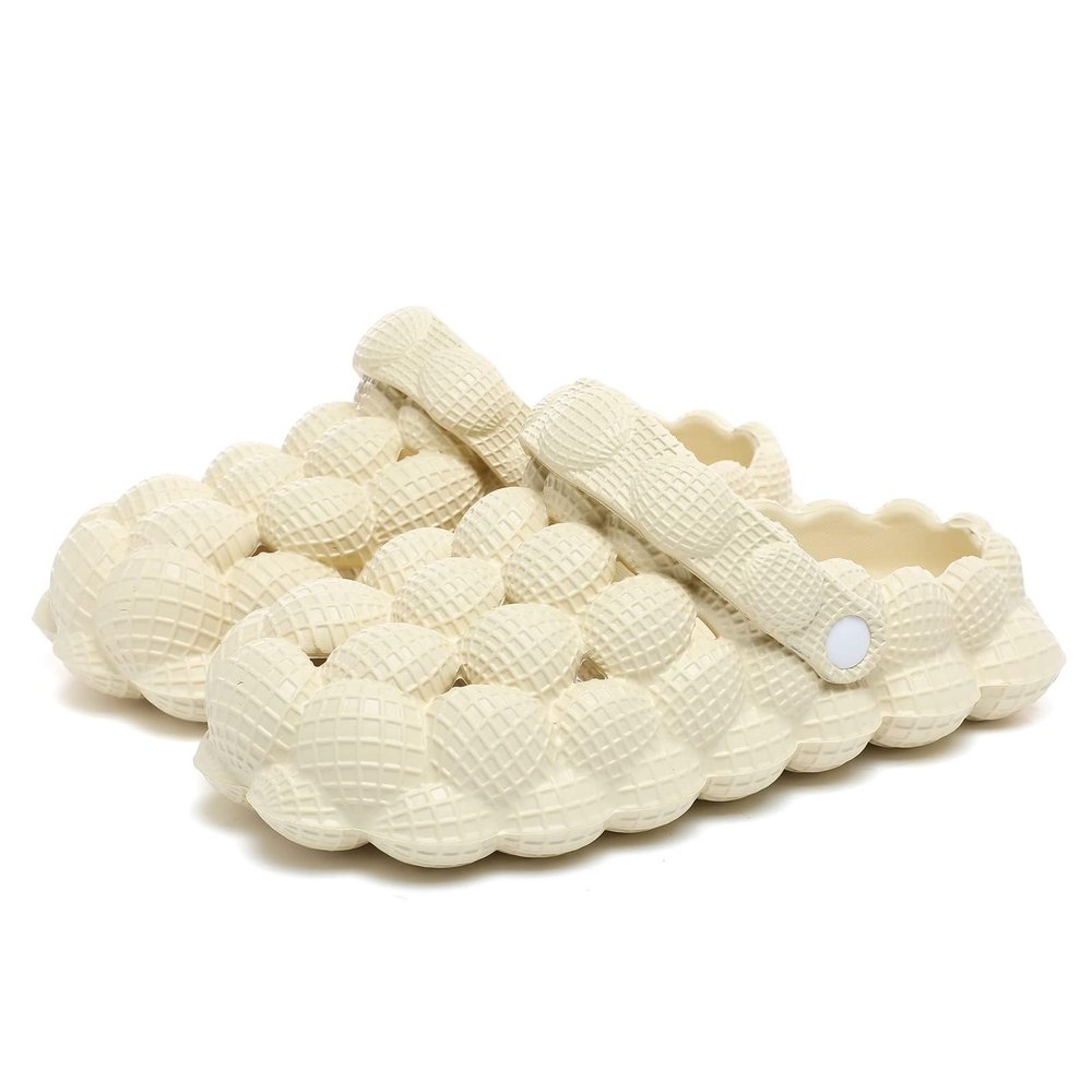 Bubble Slippers - Unisex Breathable Beach Sandals for Men/Women - Non-slip Spa Slides with Soft Pillow Stress Relief - Home, Bedroom, Shower Trendy Ball