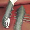 USUWE Vintage Knight Hand and Wrist Guards Halloween Party Performance Role Play Adjustable view 2