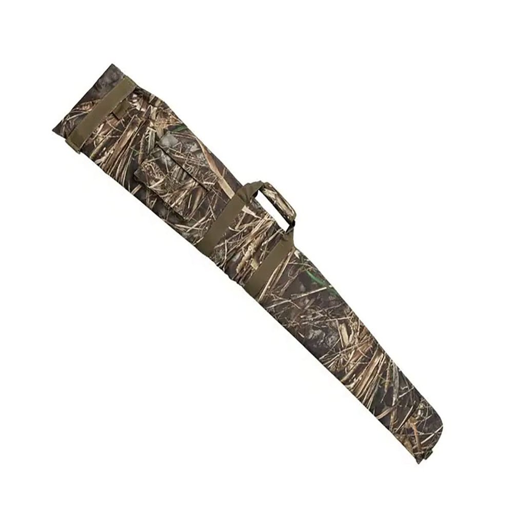 Beretta Floating Gun Case - Protective Waterfowl Hunting Durable Padded Soft Gun Bag with Removable Shoulder Strap & Side Pocket, Realtree Max-7