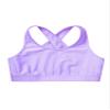 Jhaoyu Kids Girls Sleeveless Criss Cross Back Ballet Dance Crop Top Workout Yoga Running Athletic Fitness Sport Bra Lavender 6 Years view 3