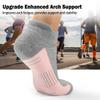 cuangya Ankle socks for Women - Athletic Low Cut Running Cushioned socks (3-5 Pairs) view 3