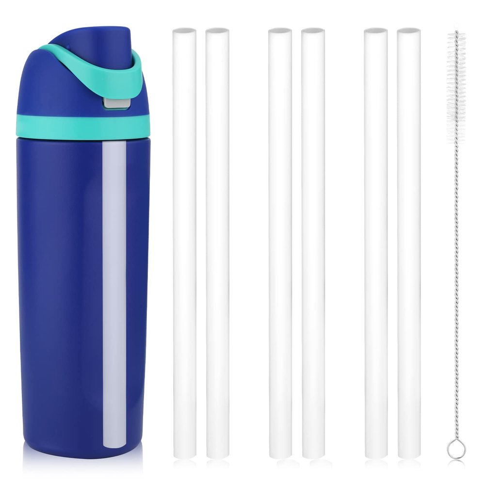 6pcs Reusable Replacement Straws for Owala FreeSip 19oz