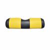 Seat Cover Replacement for Club Car Post-2000 DS Golf Cart - Front Bench Seat - Premium Marine Vinyl - 5 Panel Stitching - Staple On Installation - Two-Tone Golf Cart Seat Covers (Black & Yellow) view 3