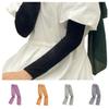 Cntqiang 4 Pairs Muslim Elastic Arm Sleeves for Women Modal Cotton Sunscreen UV Protection lslamic Arab Ramadan Sleeve Cover view 1
