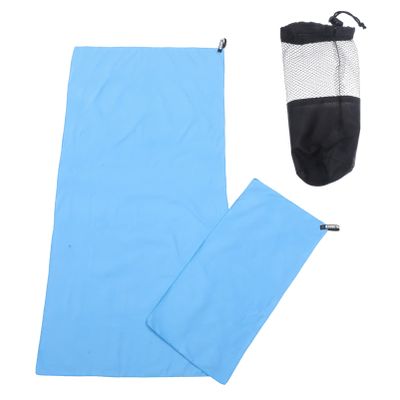 BESPORTBLE 1set Quick Dry Towels for Travel Camping Fitness Portable Pocket Towels with Bag Lightweight Super Absorbent