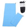 BESPORTBLE 1set Quick Dry Towels for Travel Camping Fitness Portable Pocket Towels with Bag Lightweight Super Absorbent view 1