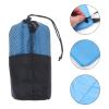 BESPORTBLE 1set Quick Dry Towels for Travel Camping Fitness Portable Pocket Towels with Bag Lightweight Super Absorbent view 3