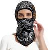 Red Plume 3PCS Balaclava Ski Mask Motorcycle Full Face Mask Outdoor Tactical Hood Headwear Mask Unisex for Cycling Halloween Windproof view 2