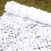 White Reinforced Camouflage Netting,Garden Pergola Decorative Shade Net,Camo Netting for Hunting,Military,Camping,Car Cover,Sunscreen Camouflage Net,Light and Durable,White-5x10m(16.4*32.8ft) view 2