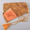 51 Inch Synthetic Silk Nice Pattern Bag with Golden Tassel Cover Carrying for Japanese Samurai Katana Chinese Swords view 2