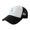 SwpWab Ovarian Cancer Awareness Adult Mesh Baseball Cap with Excellent Permeability for Both Men Women Black view 1