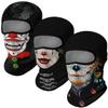 Red Plume 3PCS Balaclava Ski Mask Motorcycle Full Face Mask Outdoor Tactical Hood Headwear Mask Unisex for Cycling Halloween Windproof view 1