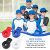 QWLWBU 32 Pcs Glove Locks,Lace Locks for Baseball Glove is Sturdy, No Knot Required,Strong Elasticity,Suitable for All Glove Baseball Glove Accessories(Red, Black, Blue, White) view 4