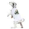 Camping Crew Dog Sundress - Landscape Dog Dress Shirt - Cool Design Dog Clothing - Pink, L view 3