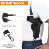 Shoulder Holster, Adjustable Leather Shoulder Holsters for Concealed Carry with Double Magazine Pouch, Fit 1911, Glock 17/19/23, Beretta 92FS and More Pistols-for Right Hand view 4