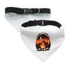 Campfire Design Pet Bandana Collar - Cute Scarf Collar - Themed Dog Bandana - L view 3