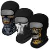 Red Plume 3PCS Balaclava Ski Mask Motorcycle Full Face Mask Outdoor Tactical Hood Headwear Mask Unisex for Cycling Halloween Windproof view 1
