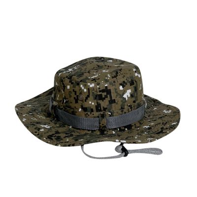 Outdoor Mountaineering Jungle Cap Sunscreen Wide Brim Bucket Hats Foldable Sun Hats for Mens and Womens (I, One Size)