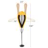 MR Height Adjustable Dummy Defender, Movable Hands Training Mannequin, Portable Practice Sparring Partner for Soccer, Football, Basketball & Volleyball view 2