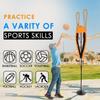 MR Height Adjustable Dummy Defender, Movable Hands Training Mannequin, Portable Practice Sparring Partner for Soccer, Football, Basketball & Volleyball view 4