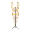 MR Dummy Defender, Height Adjustable Training Mannequin, Portable Hands-Up Defensive Dummy, Sparring Partner for Basketball, Volleyball, Soccer & Football view 1