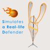 MR Dummy Defender, Height Adjustable Training Mannequin, Portable Hands-Up Defensive Dummy, Sparring Partner for Basketball, Volleyball, Soccer & Football view 3
