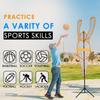 MR Dummy Defender, Height Adjustable Training Mannequin, Portable Hands-Up Defensive Dummy, Sparring Partner for Basketball, Volleyball, Soccer & Football view 4
