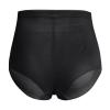 ABAFIP Men's Tummy Control Shapewear Underwear High Waist Body Shaper Slimmming Waist Cinchers Trainer Corset Lace Briefs Black-floral 4X-Large(US XX-Large) view 4