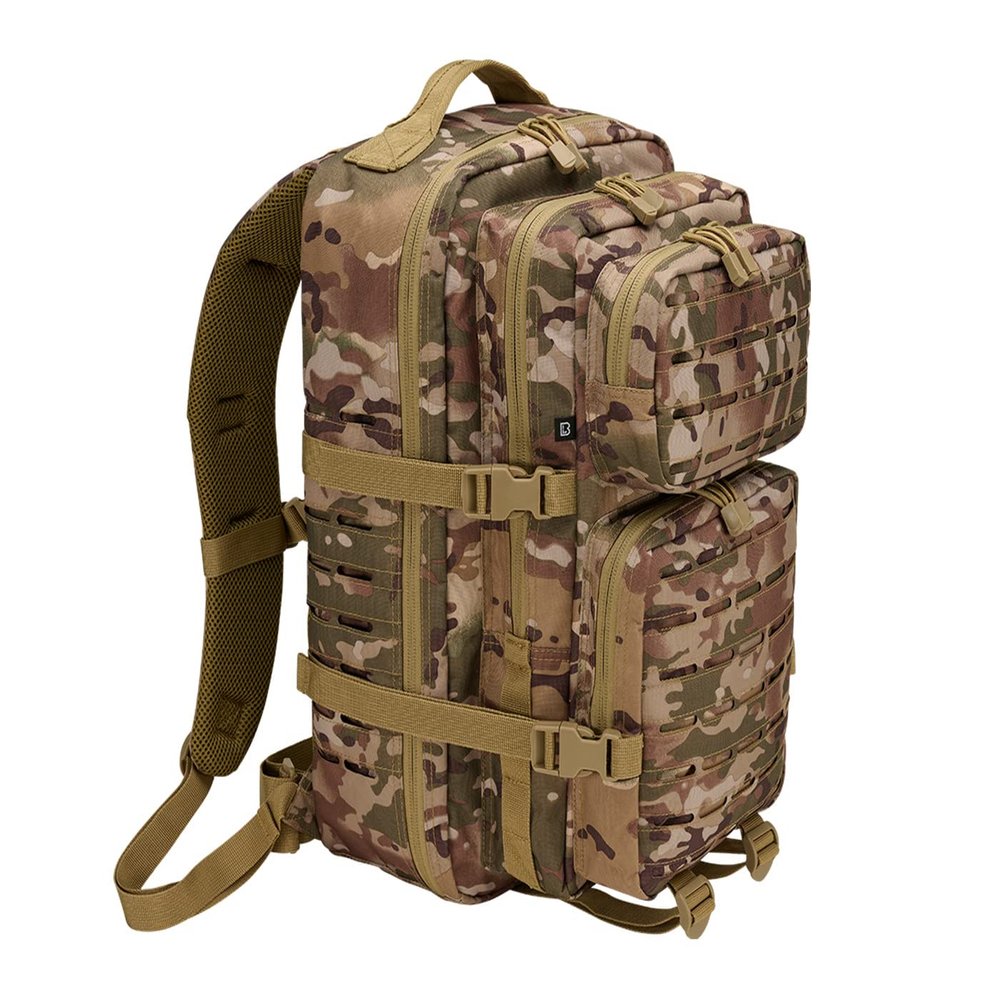 Brandit US Cooper Large Backpack - 40 Litres - Many Colours, Tactical Camo, Lasercut / 40 Liter