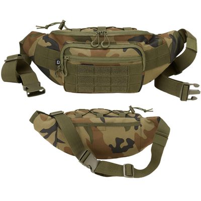 Brandit Molle Bum Bag, woodland, Einheitsgre, Classic