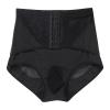 ABAFIP Men's Tummy Control Shapewear Underwear High Waist Body Shaper Slimmming Waist Cinchers Trainer Corset Lace Briefs Crossdress Lingerie Black-floral 3X-Large(US X-Large) view 1