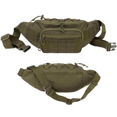 Brandit Unisex Waistbelt Bag Molle Bag, olive, Einheitsgre