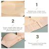 Women Wireless Non-Slip Invisible Front Hook Underwear Bra, Strapless Pushup Bras Front Buckle Lift Bra (2PCS-A,38E) view 2