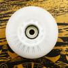 JHKJ Inline Skate Wheels 90A Light Up Inline Skate Replacement Wheels Multiple Sizes Luminous Flash Roller Skate Wheels,White,56mm view 3