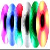 JHKJ Inline Skate Wheels 90A Light Up Inline Skate Replacement Wheels Multiple Sizes Luminous Flash Roller Skate Wheels,White,56mm view 4