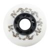 JHKJ Inline Skate Wheels 72mm/ 76mm/ 80mm Inline Skate Replacement Wheels Used on Roller Hockey Skates Break Wheels Luggage Wheels Etc,White,76mm view 3
