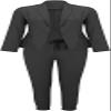 Women's Blazer Sets Women 2 Piece Outfits Open Front Blazer and Pants Set Business Work Suit Pantsuit Set for Women (US, Alpha, Small, Regular, Regular, Black) view 4