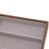 AUNMAS Sunglasses Organizer Storage Tray, 6 Grids Wood Grain Eyewear Watch Holder, PU Jewelry Tray for Drawer Glasses Storage Case view 3