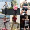 Multifunctional Knit Breathable Concealed Waist Bag, Universal Running Belt, Large Capacity Running Waist Fanny Pack, Adjustable Moisture Wicking Storage Belt Pack for Women Men (Pink, S) view 4