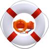 20 Inch Pool Safety Life Preserver Throw Ring Buoy- Swim Foam Rings for Swimming Pool Wall Decoration with 98.4FT Water Floating Lifesaving Rope view 1