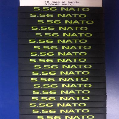 5.56 NATO Magazine Identification Marking Bands (18 Pack)