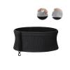 Multifunctional Knit Breathable Concealed Waist Bag, Universal Running Belt, Large Capacity Running Waist Fanny Pack, Adjustable Moisture Wicking Storage Belt Pack for Women Men (Black, M) view 1