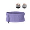 Multifunctional Knit Breathable Concealed Waist Bag, Universal Running Belt, Large Capacity Running Waist Fanny Pack, Adjustable Moisture Wicking Storage Belt Pack for Women Men (Purple, S) view 1