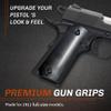 Full Size White Faux Ivory Polymer Grips view 3