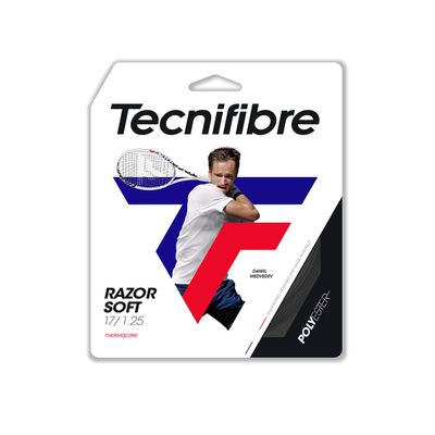 Tecnifibre Razor Soft Carbon 17g/1.25 200m Set
