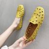 Hbeylia Women's Slip On Loafers Walking Shoes Fower Hollow Out Flat Heels Flats Low Top Fashion Casual Mary Jane Shoes Sandals for Women Girls Work Nurse Outdoor Sports view 4