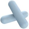 Polyfit Dumbbell Weight Bars for Women - 3.3 LB Each | 6.5 LB Pair - Dumbbell Set for Walking, Yoga, Dance, Barre, Pilates, Cardio, Aerobics - Sky Blue view 1